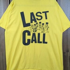 Western Cowboy Saloon Art Funny Vintage 90s Shirt XL Pennsylvania Bar Croatian